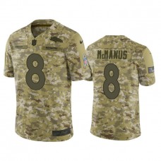Denver Broncos Brandon McManus #8 Camo Jersey 2018 Salute to Service