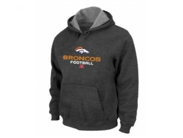 Denver Broncos Critical Victory Pullover Hoodie D.Grey