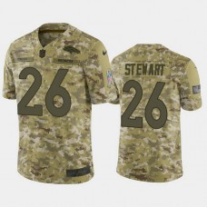 Denver Broncos Darian Stewart #26 2018 Salute to Service Limited Camo Jersey