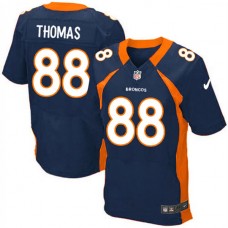 Denver Broncos Elite #88 Demaryius Thomas Blue Jersey