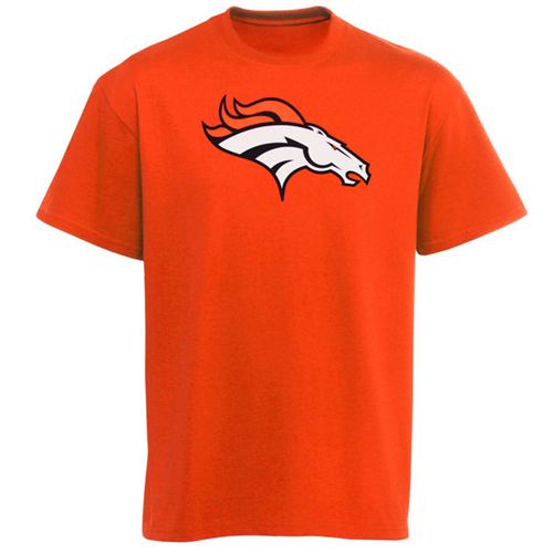 Denver Broncos Youth Team Logo T-Shirt Orange