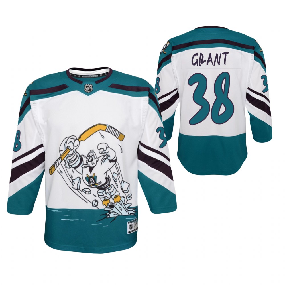 Derek Grant Anaheim Ducks Special Edition White Youth Jersey