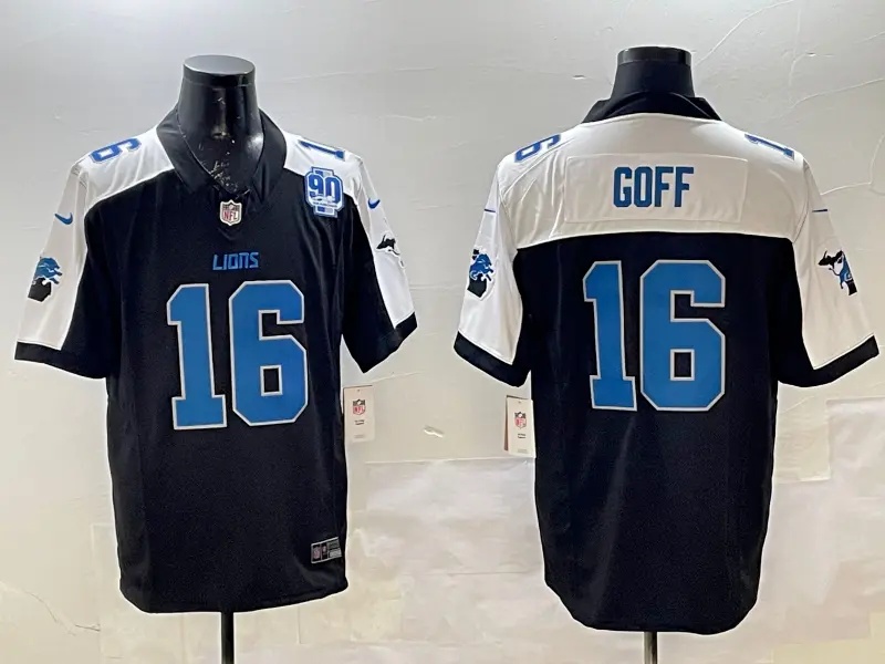 Detroit    Lions  Vapor   Jersey - All Stitched   #16 JARED GOFF