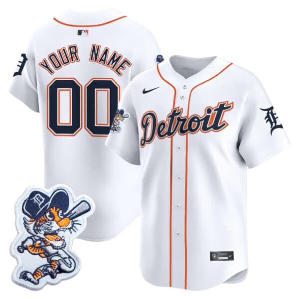 Detroit   Tigers Custom Jersey - All  Stitched