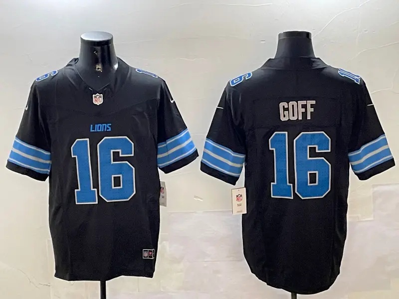 Detroit Lions  Vapor      Jersey - All Stitched   #16 JARED GOFF