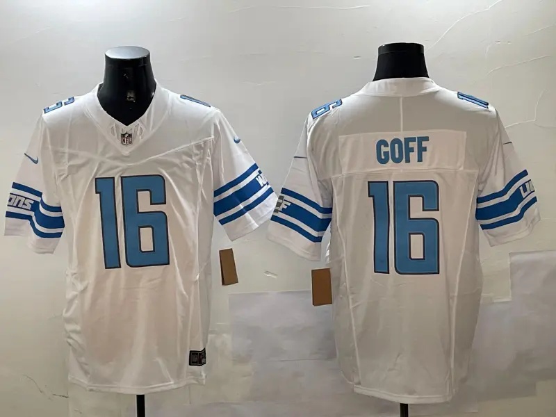 Detroit Lions  Vapor   Jersey - All Stitched   #16 JARED  GOFF