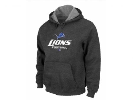 Detroit Lions Critical Victory Pullover Hoodie D.Grey