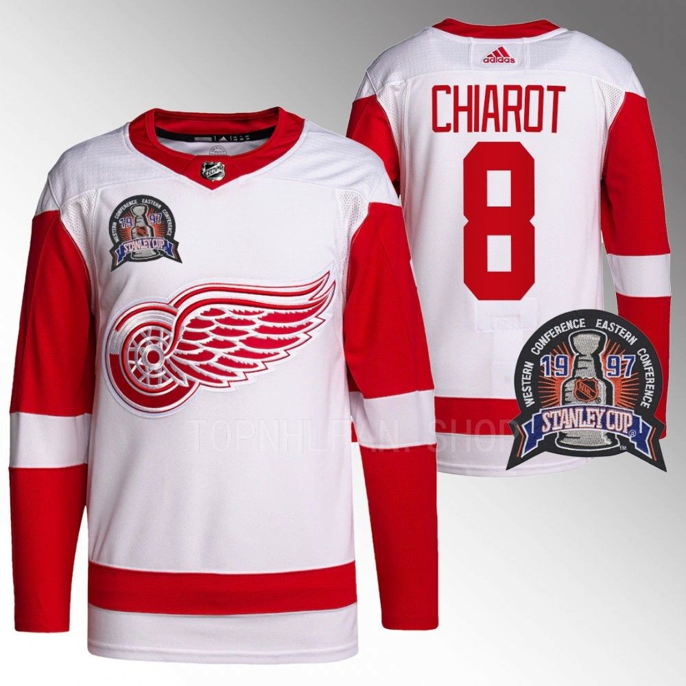 Detroit Red Wings Ben Chiarot 25th Anniversary Red Authentic Pro Jersey