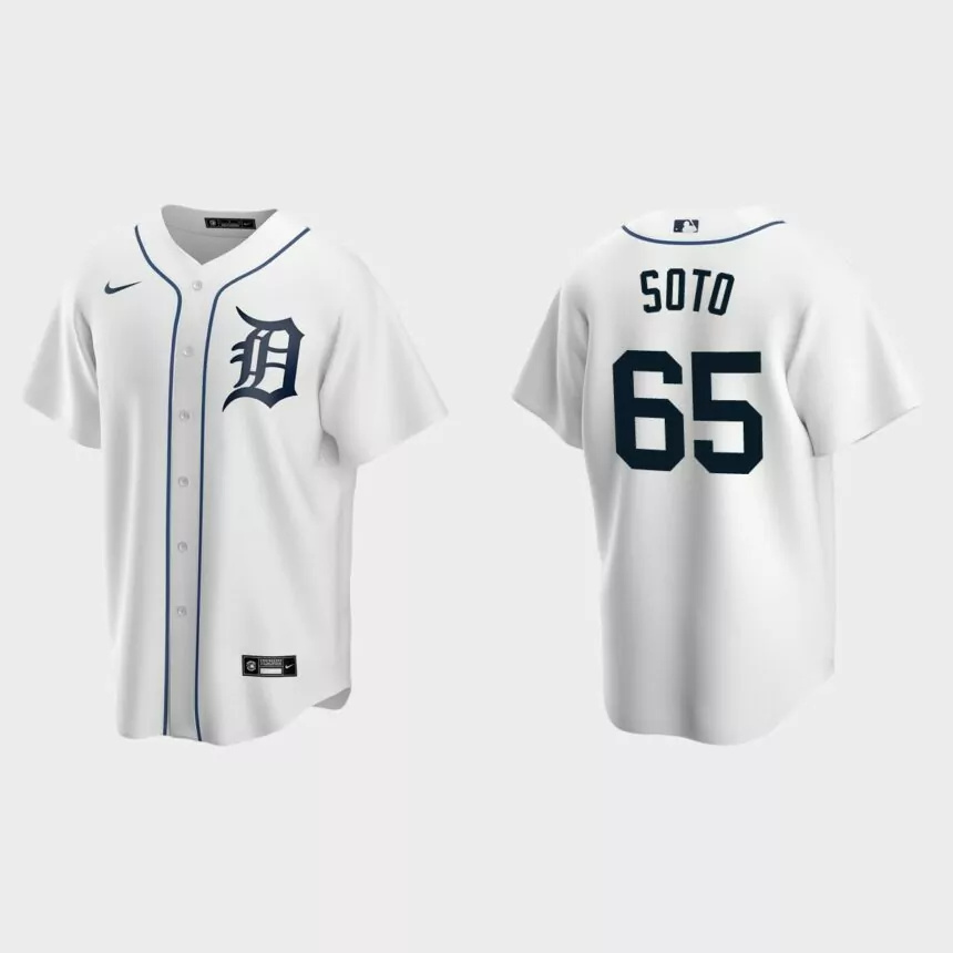Detroit Tigers Gregory Soto Replica Home Jersey – White.jpg