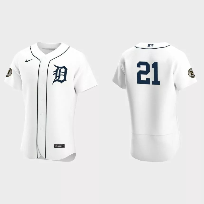 Detroit Tigers Roberto Clemente Day Authentic Jersey – White.jpg