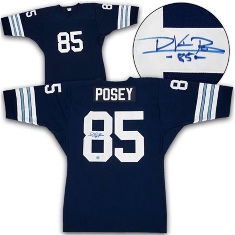 Devier Posey Toronto Argonauts Autographed Custom CFL Football Jersey