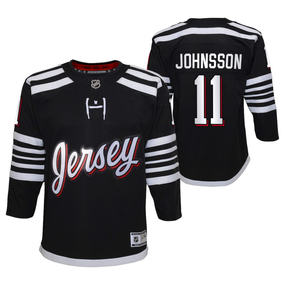 Devils Andreas Johnsson 2021-22 Alternate Jersey Youth Premier Player