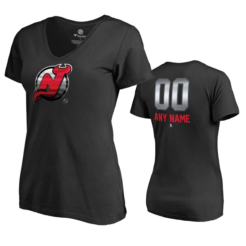Devils Black Midnight Mascot Custom T-Shirt