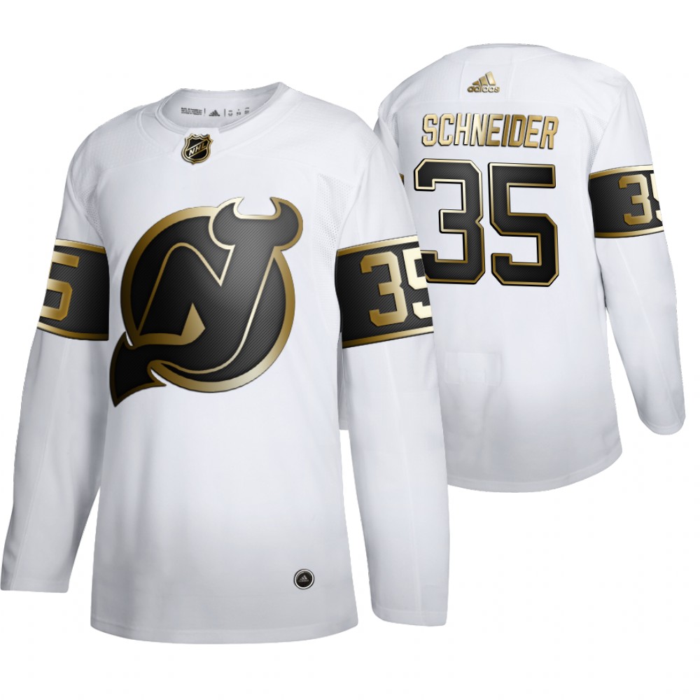 Devils Cory Schneider Men's Authentic NHL Golden Edition Jersey