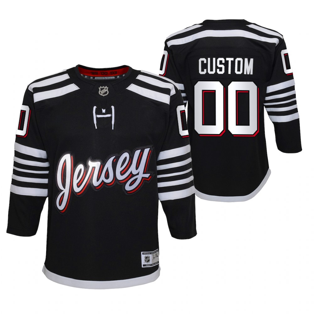 Devils Custom 2021-22 Alternate Jersey Youth Premier Player