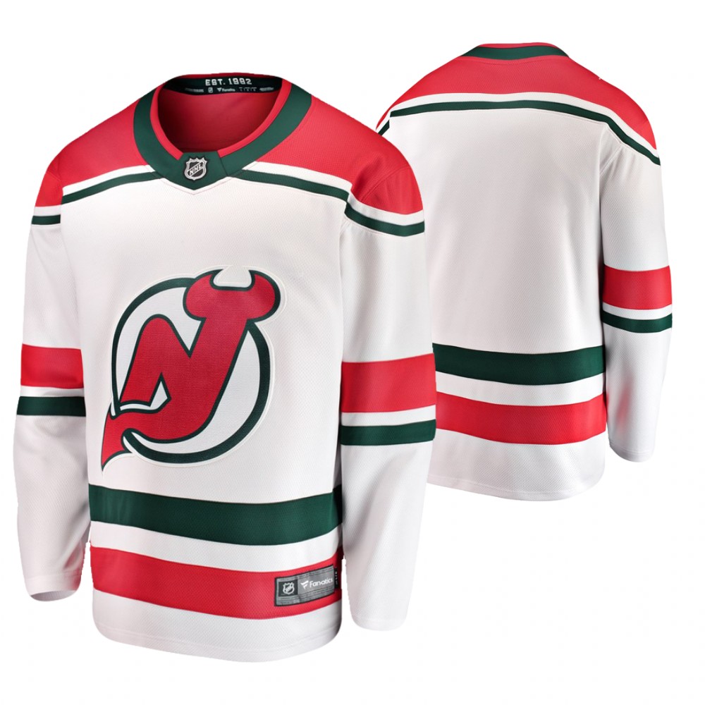 Devils Men's White Alternate Jersey