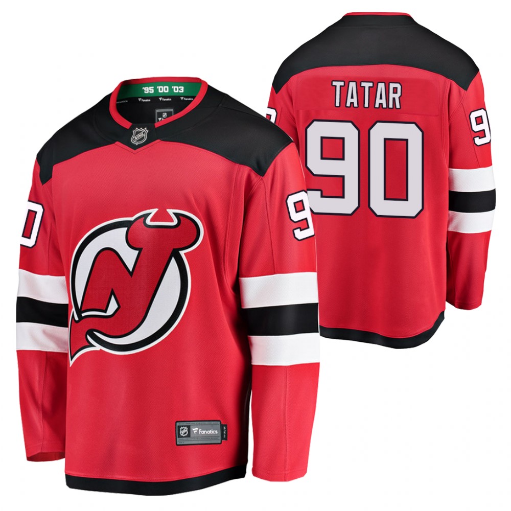 Devils Tomas Tatar Jersey Home Red Player Men