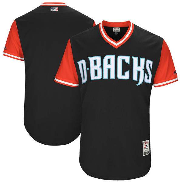 Diamondbacks Majestic Black 2017 Players Weekend Team Jersey