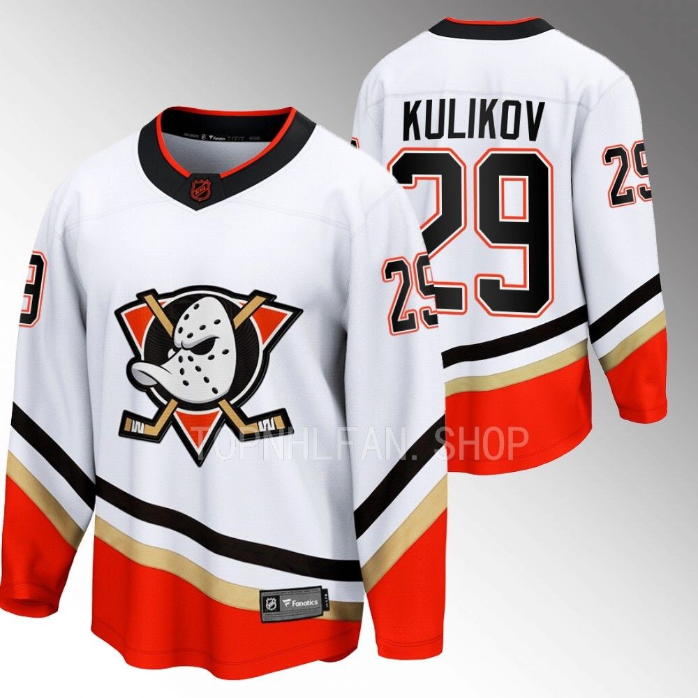 Dmitry Kulikov Anaheim Ducks Jersey Special Edition 2.0 White 2022 Breakaway