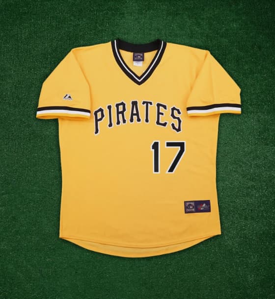 Dock Ellis 1979 Pittsburgh Pirates Cooperstown Men's Gold Throwback Jersey