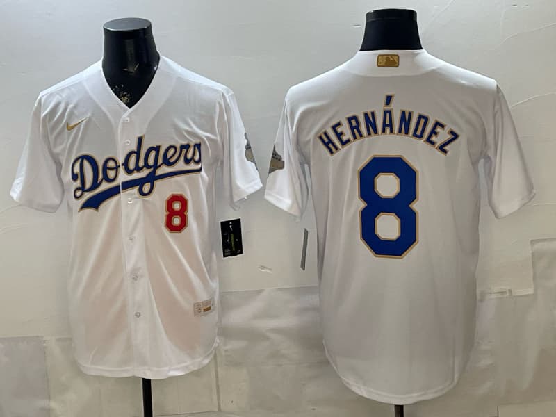Dodgers 2026 Vapor Premier Limited 8 HERNANDEZ