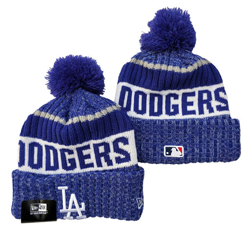 Dodgers Blue Knit Hat - YD