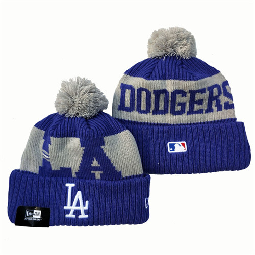 Dodgers Blue Knit Hat -YD
