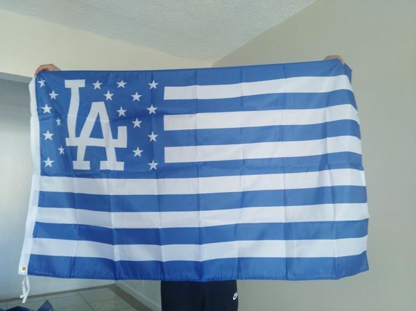 Dodgers Flag Size 3X5Ft