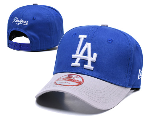 Dodgers Fresh Logo Royal Adjustable Hat YD