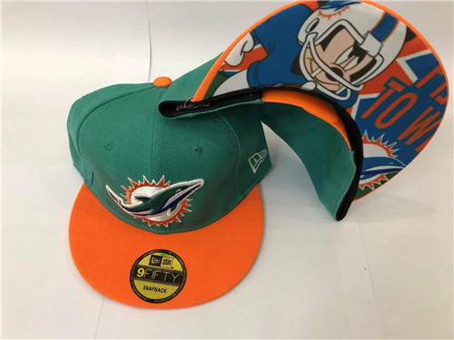Dolphins Snapback Hat-  --LH