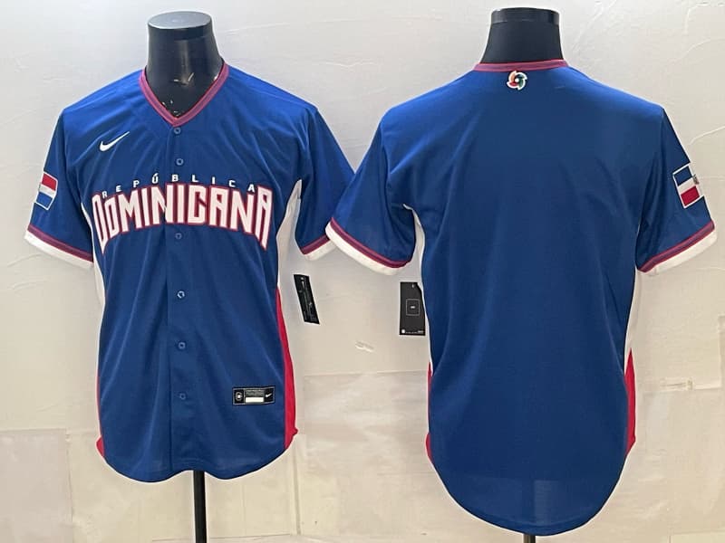 Dominican Republic Baseball Nike 2026 World Baseball Classic Road Stadium Jersey