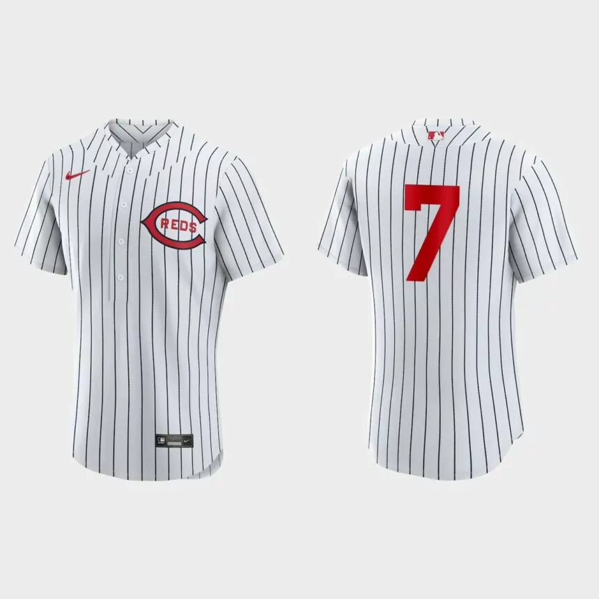 Donovan Solano Cincinnati Reds 2022 Field of Dreams Authentic Jersey – White