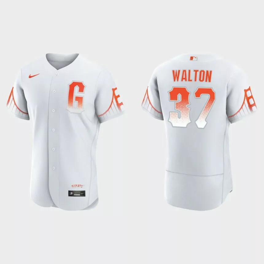 Donovan Walton San Francisco Giants City Connect Authentic Jersey – White