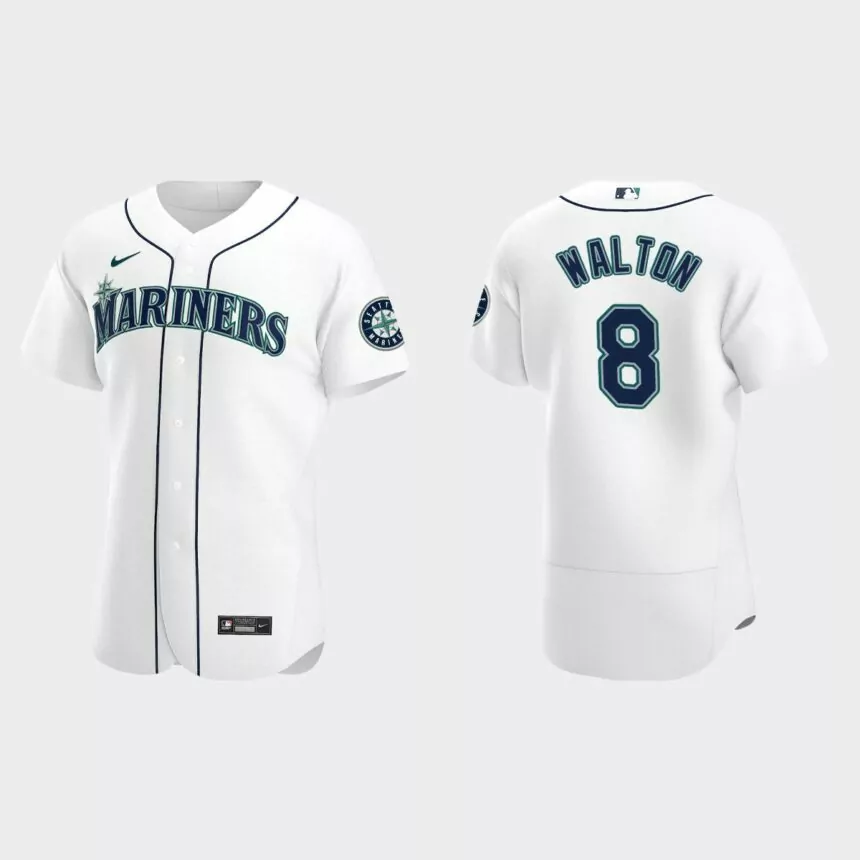 Donovan Walton Seattle Mariners Authentic Home Jersey – White