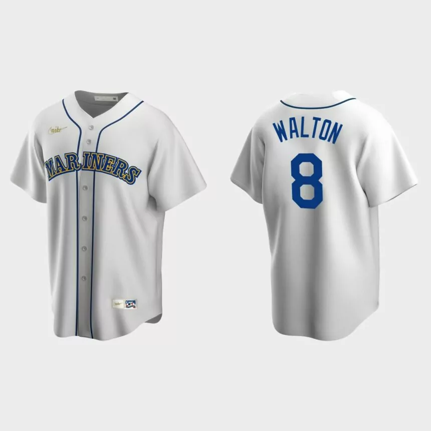 Donovan Walton Seattle Mariners Cooperstown Collection Home Jersey – White