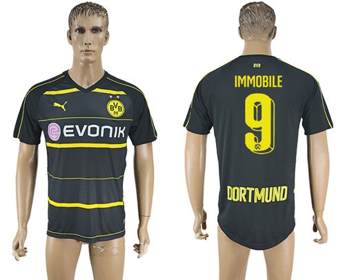 Dortmund #9 Immobile Away Soccer Club Jersey