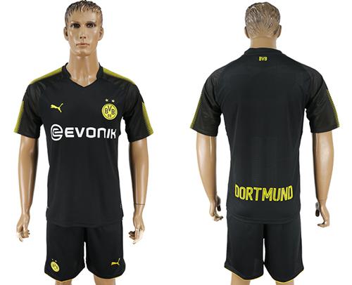 Dortmund Blank Away Soccer Club Jersey