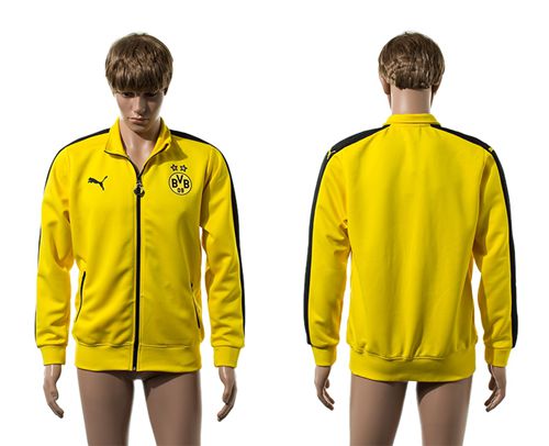 Dortmund Soccer Jackets Yellow