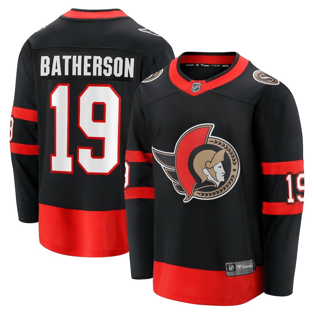 Drake Batherson Ottawa Senators Fanatics Home Breakaway Jersey - Black