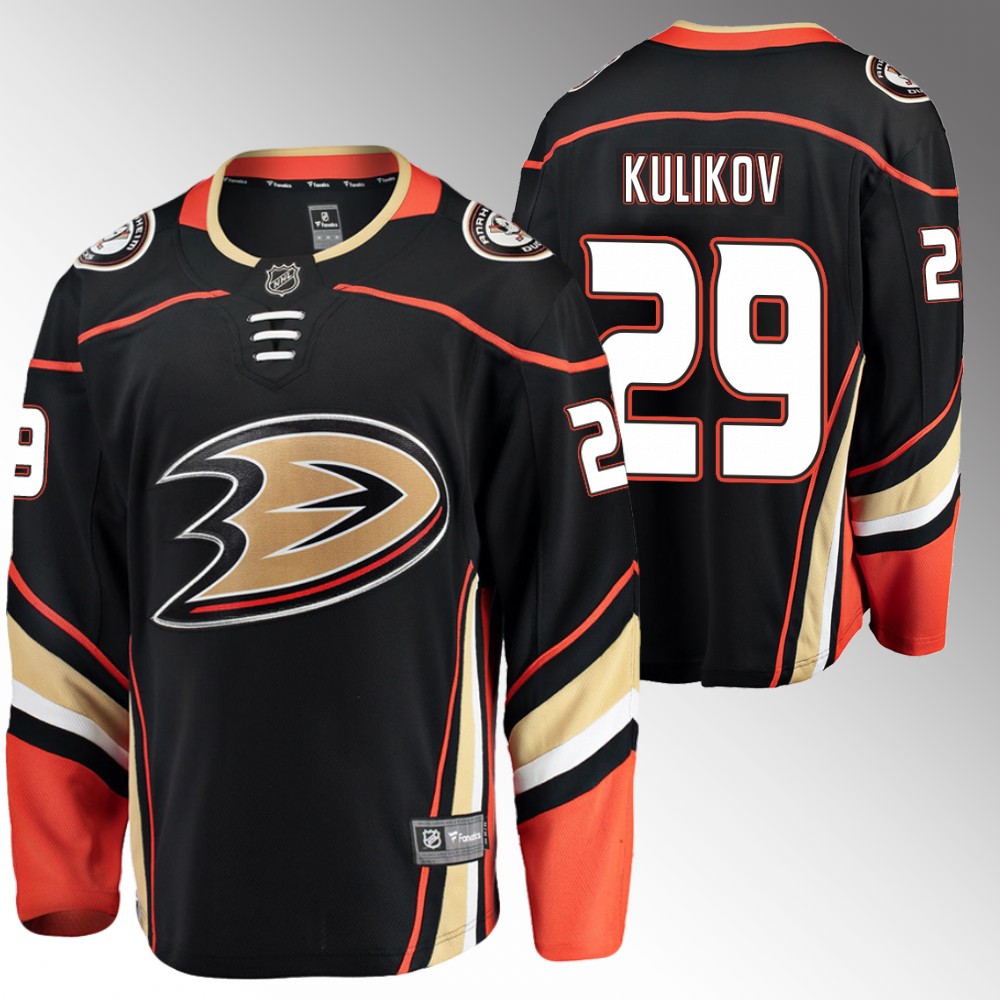 Ducks #29 Dmitry Kulikov Black Home Jersey