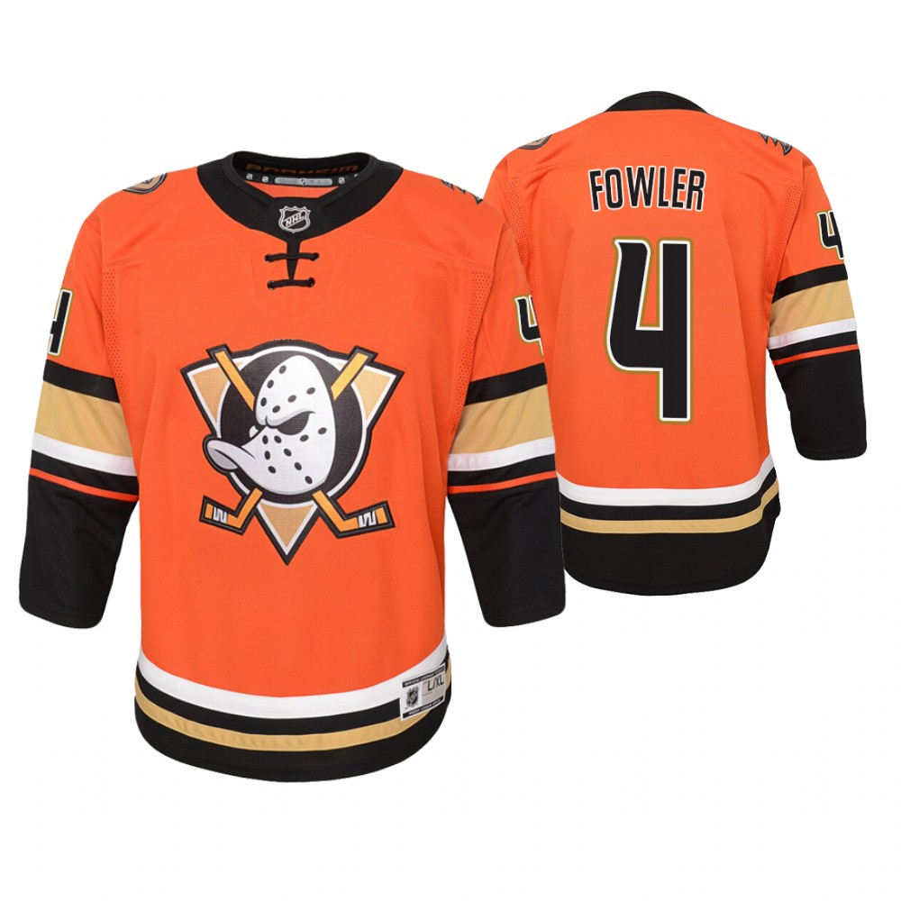 Ducks Cam Fowler Youth Premier 2019-20 Alternate Jersey