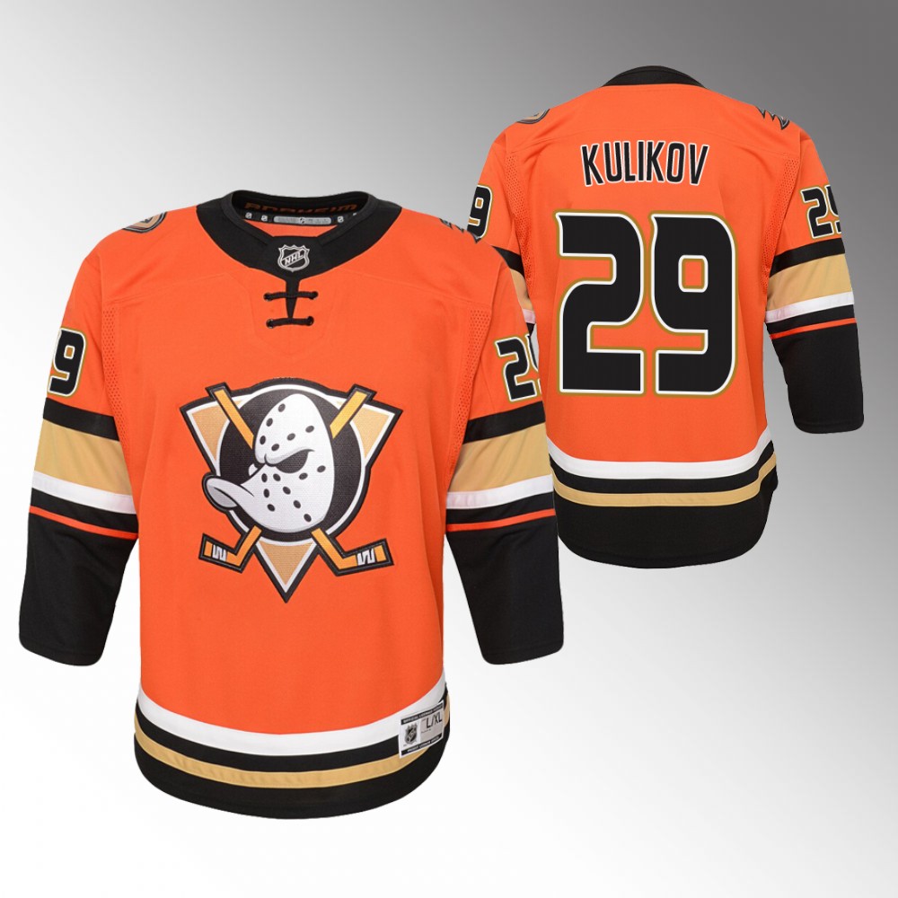 Ducks Dmitry Kulikov Alternate Jersey Youth Breakaway Player