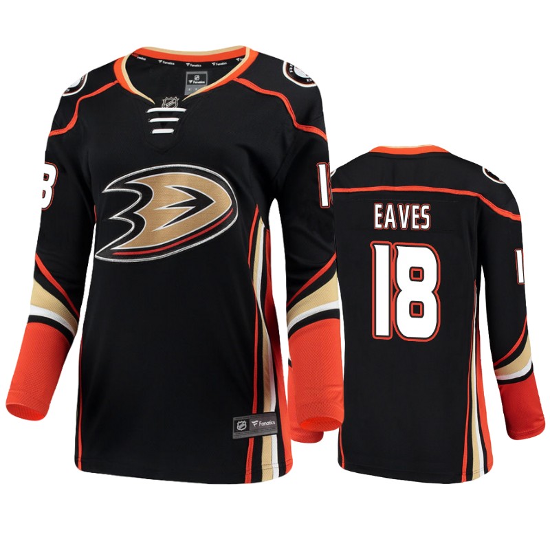 Ducks Patrick Eaves Black Breakaway Player Home Jersey