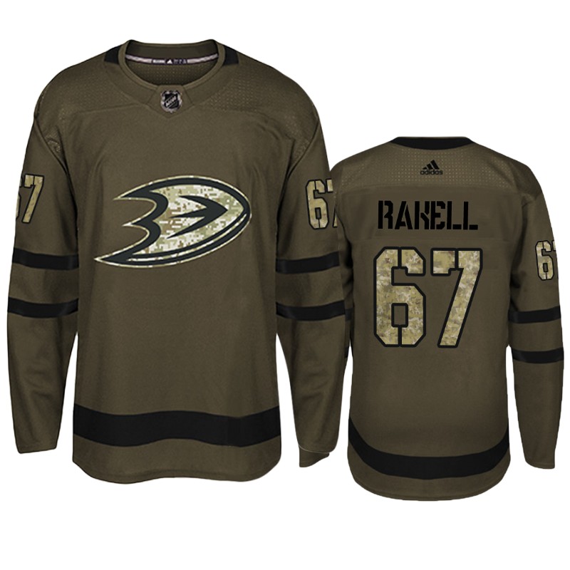 Ducks Rickard Rakell Camo Military Jersey