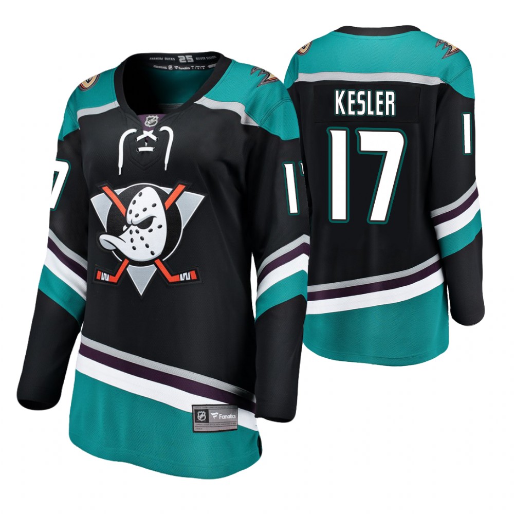 Ducks Ryan Kesler Women's Breakaway Player Fanatics Branded Alternate Jersey