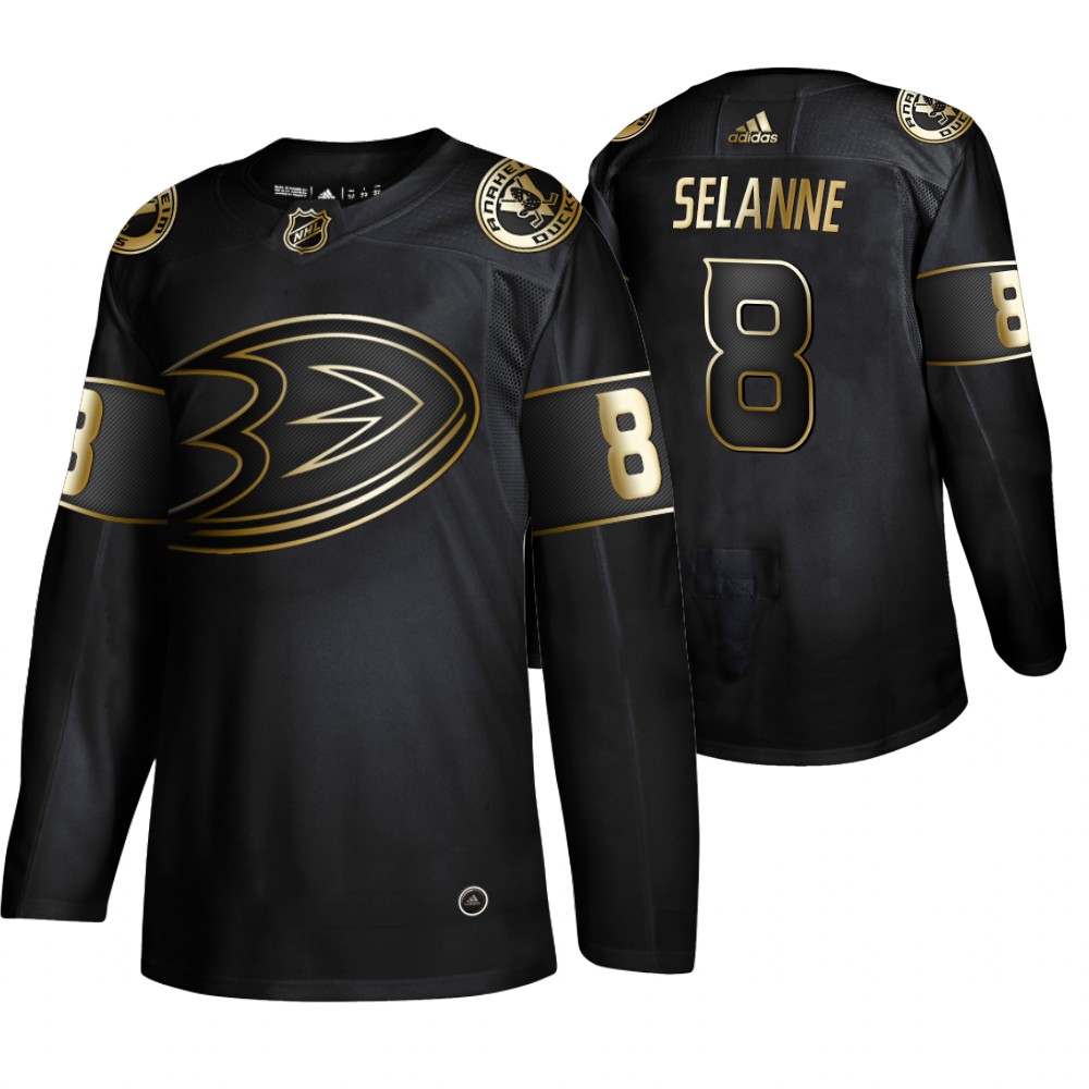 Ducks Teemu Selanne Men's Authentic 2019 NHL Golden Edition Jersey