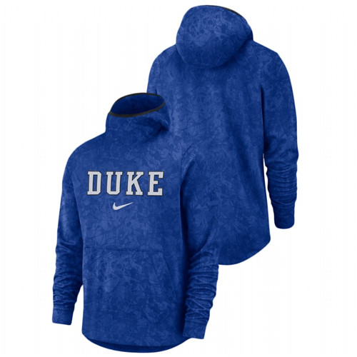 Duke Blue Devils Basketball Spotlight Team Logo Pullover Men's Royal Hoodie