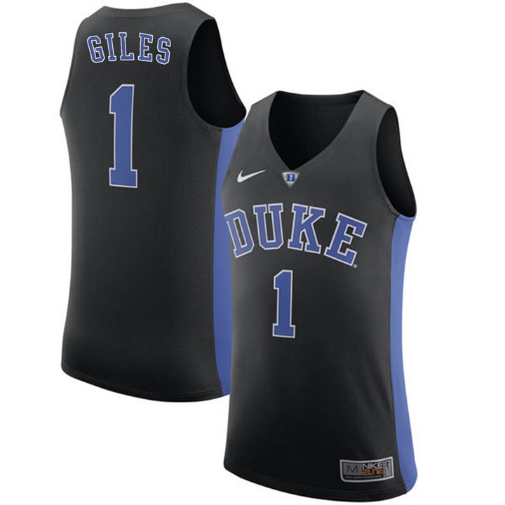 Duke Blue Devils Black Harry Giles NCAA Basketball Jersey
