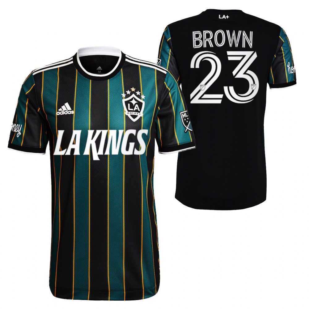 Dustin Brown Kings LA Galaxy Night Jersey Black