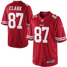 Dwight Clark Scarlet San Francisco 49ers #87 Retired Player Limited Jersey